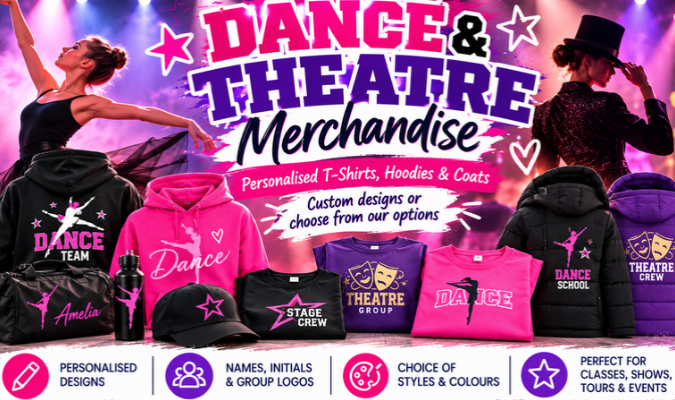 Dance & Theatre Merchandise