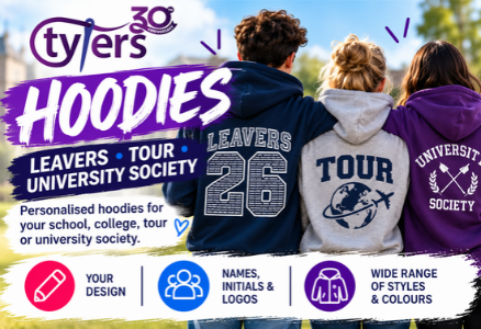 Leavers, Tours Hoodies