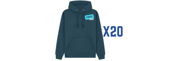 Team Hoody Bundle x 20