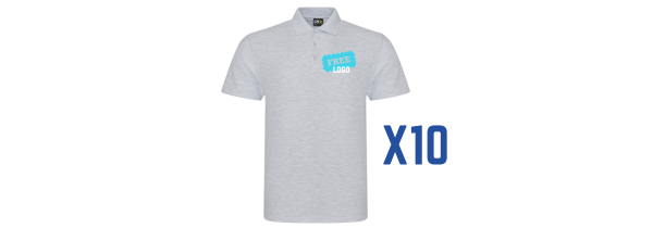 Tour Poloshirt x 10