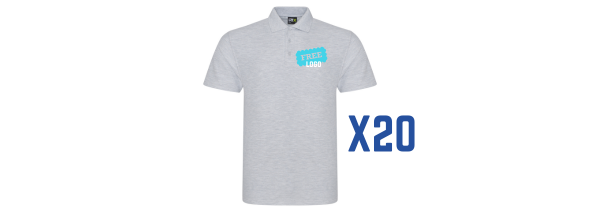 Tour Poloshirt x 20