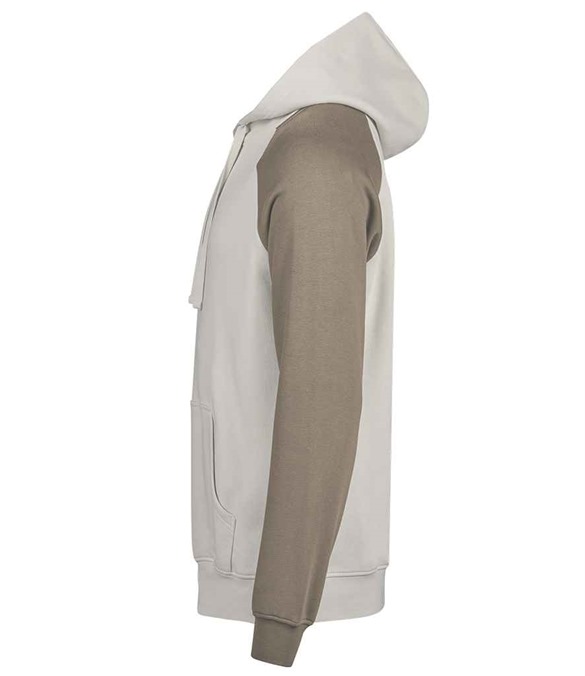 Tee Jays Unlabeled Two-Tone Hooded Sweatshirt