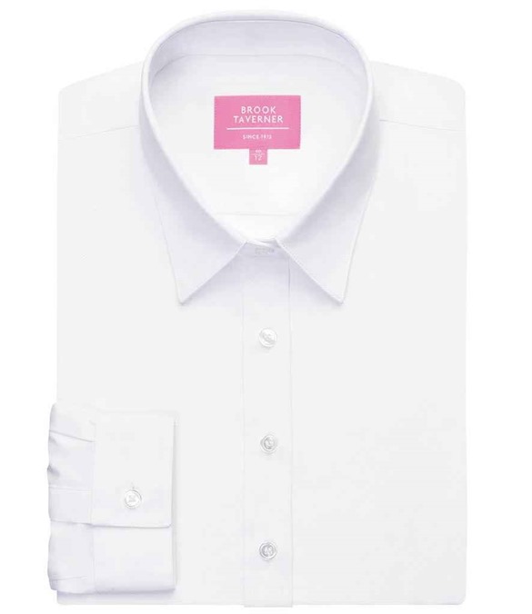 Brook Taverner Ladies Silvi Fitted Long Sleeve Blouse