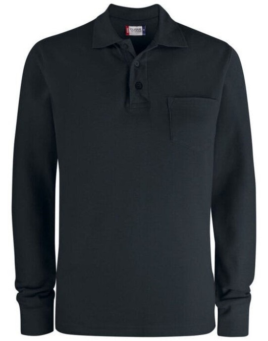 Basic Pocket Polo L/S