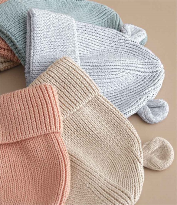 Beechfield Organic Baby Bear Beanie