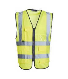 Blackrock Hi-Vis Premium Sleeveless Vest/Waistcoat