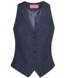 Brook Taverner Ladies Nashville Tweed Waistcoat