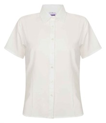 Henbury Ladies Short Sleeve Wicking Shirt