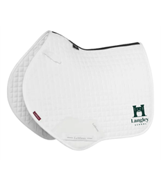  Langley School Equestrian LeMieux Suede Close Contact Saddlepad