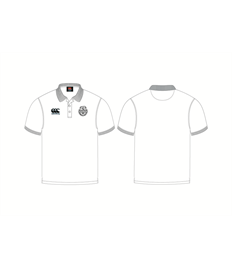 Gordons School White PE and Cricket Shirt Snr