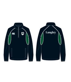 Langley Canterbury Boys 1/4 Zip Jacket Senior COMPULSORY