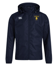 OA RFC Men's Club Vaposhield Full Zip Rain Jacket -COACH printed on the back 